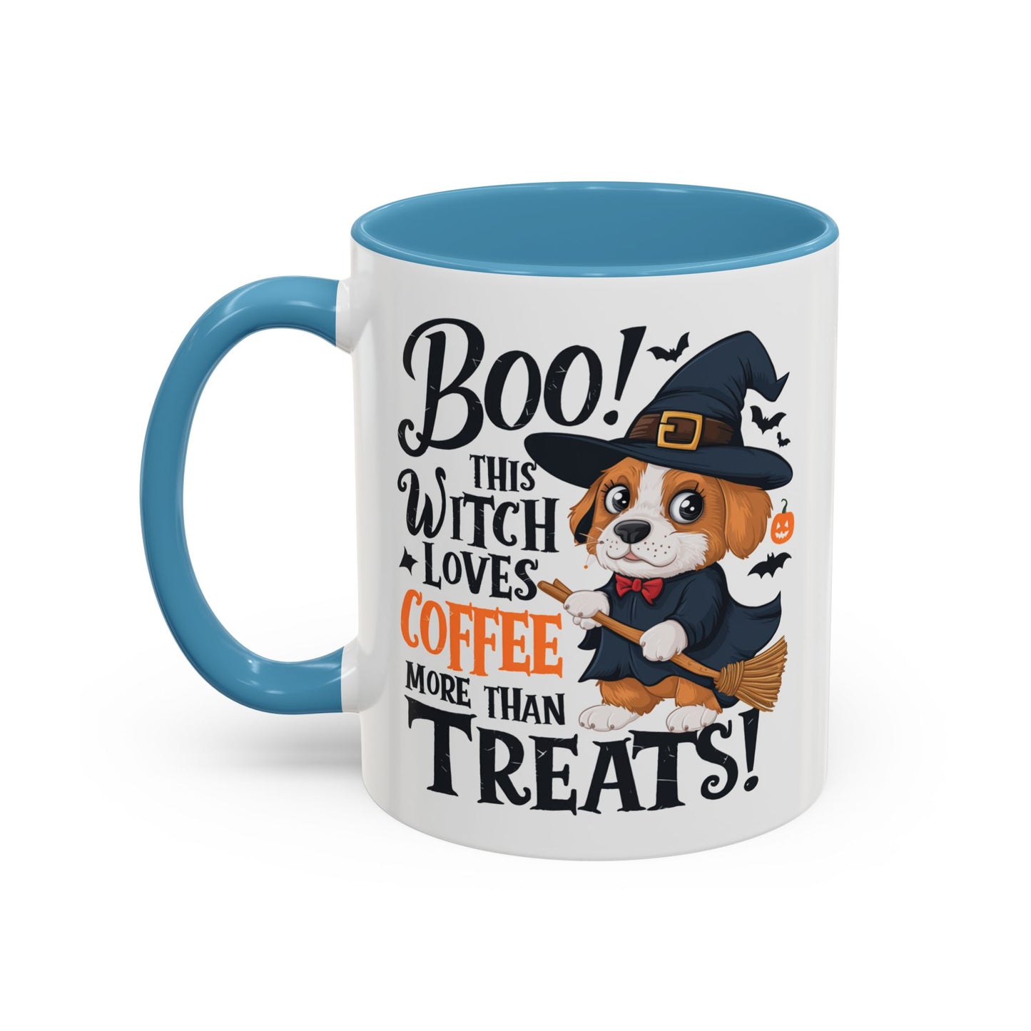 Halloween Mug - Puppy Witch