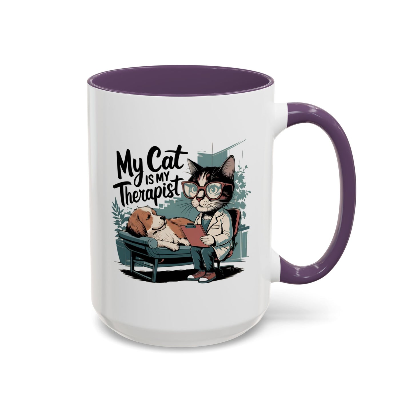 Animal Mug - My Cat Is My Therapist