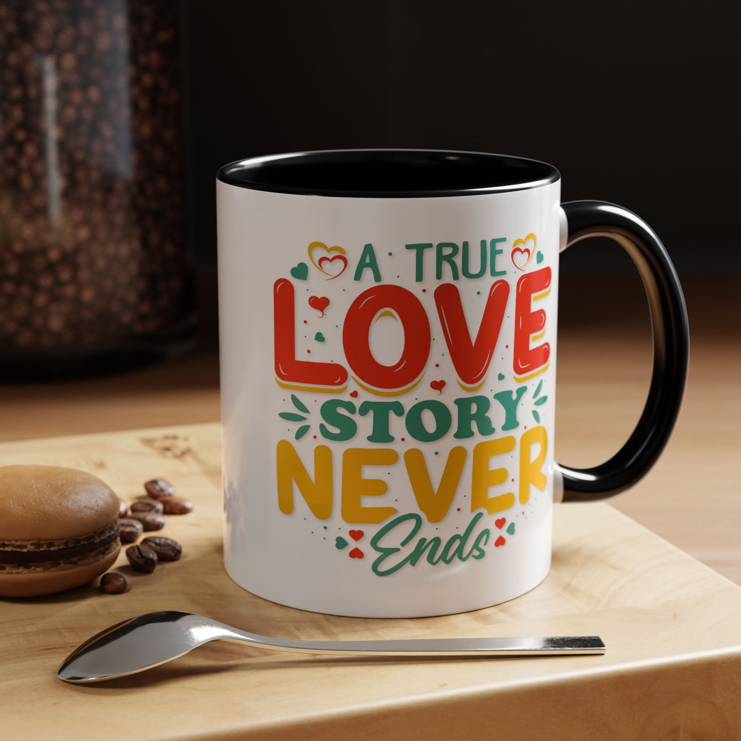 Anniversary Mug - A true Love Story Never Ends