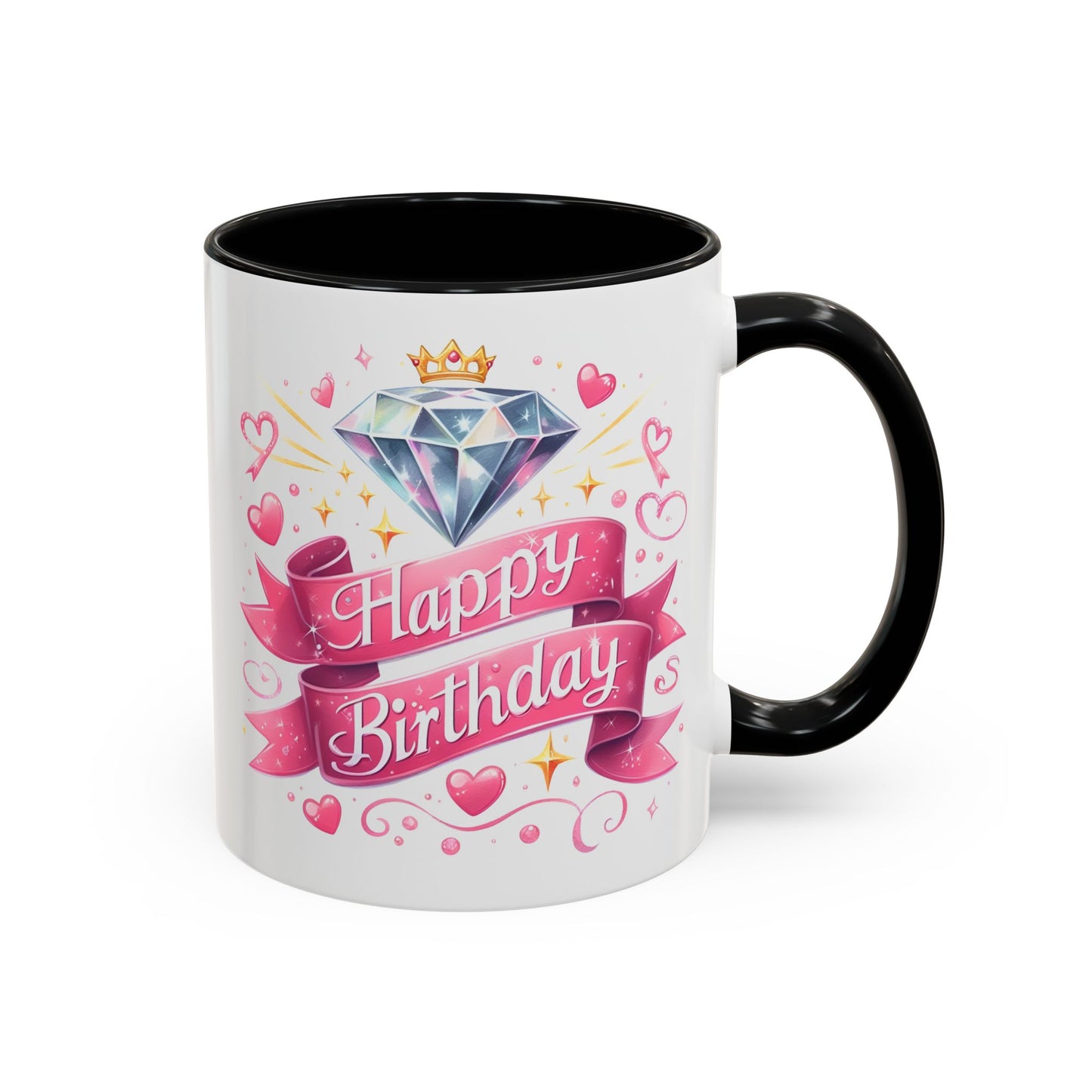 Birthday Mug - Diamond Crown
