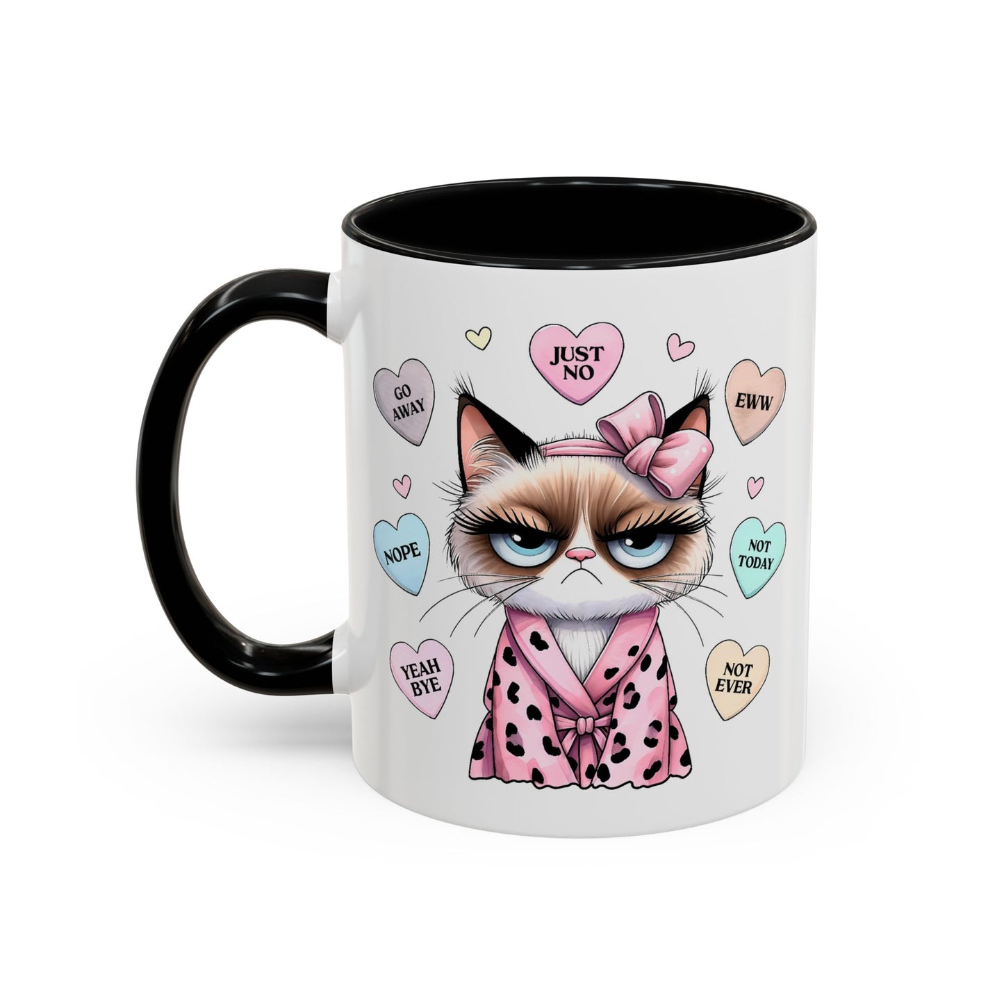 Animal Mug - Conversation Hearts