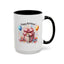 Birthday Mug - Happy Birthday Pink Ribbon Present