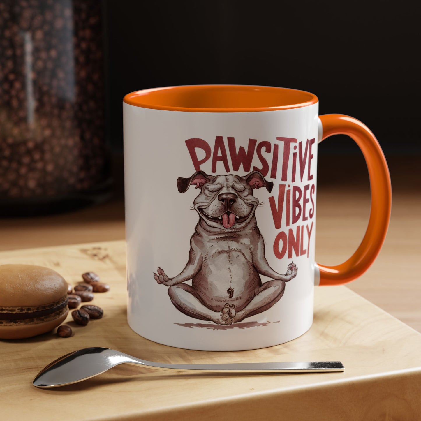 Animal Mug - Pawsitive Vibes Only