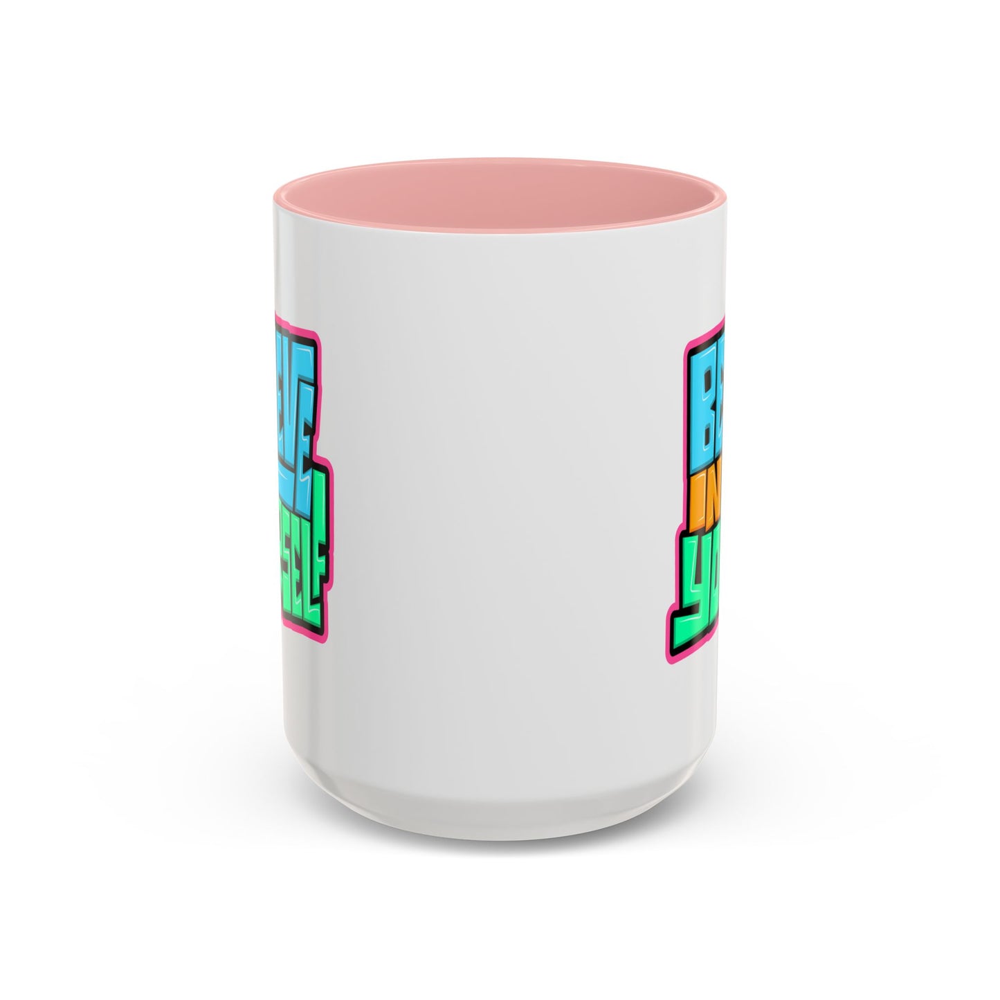 Motivation Mug - Believe In Yourself Graffiti
