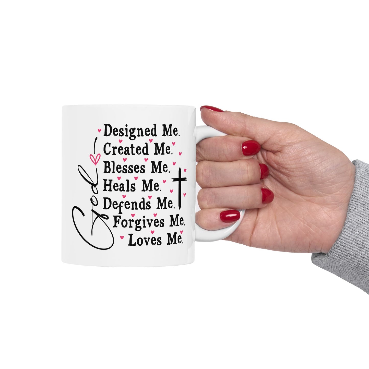Religious Mug - God Designed Me