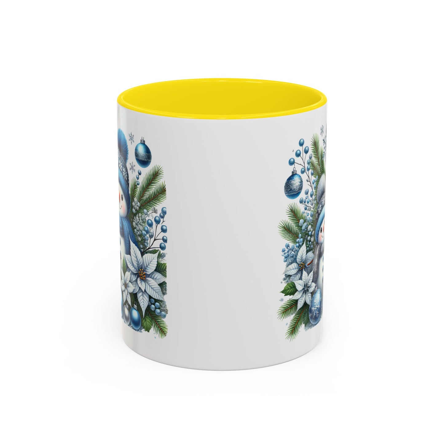Christmas Mug - Blue Snowman Child