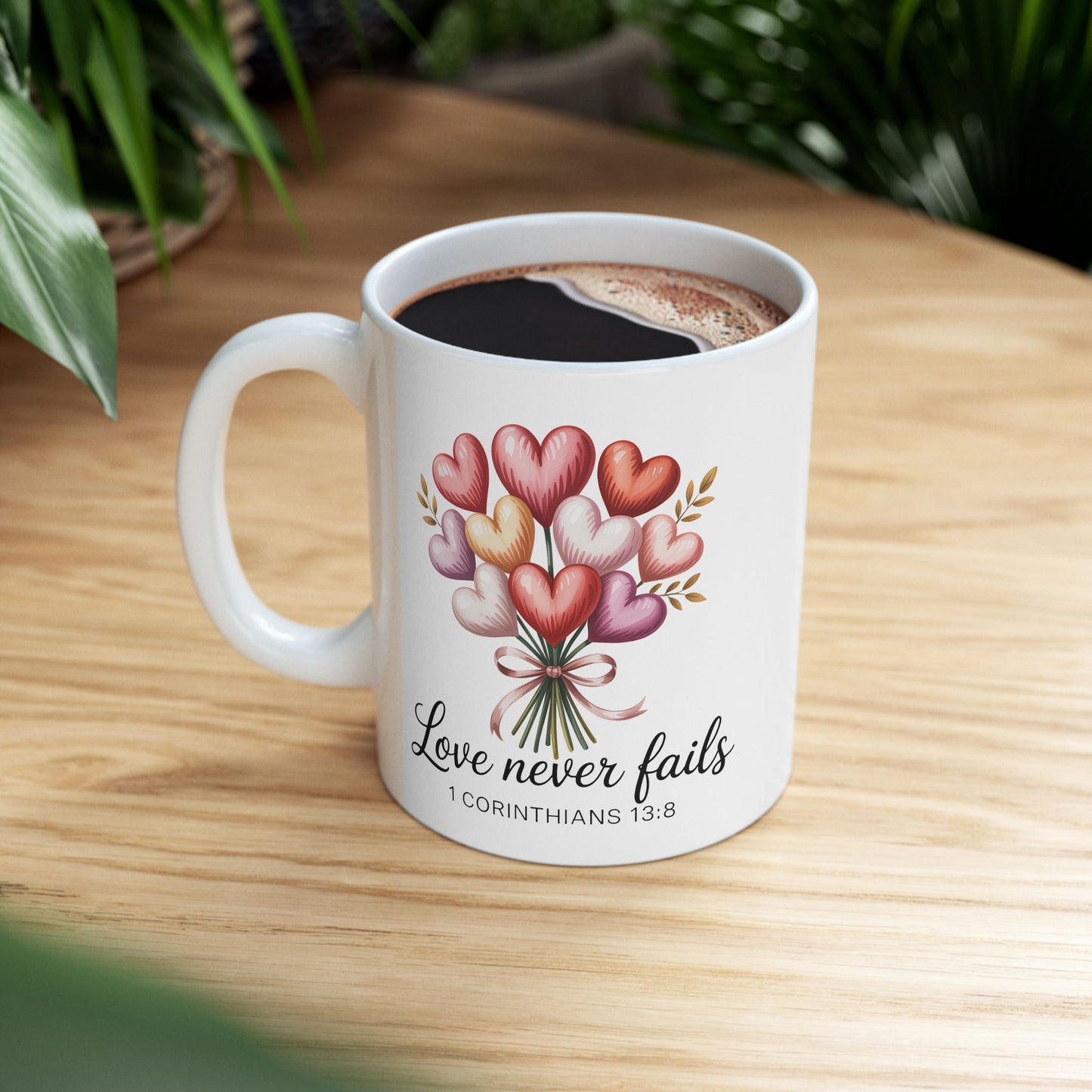 Anniversary Mug - Love Never Fails