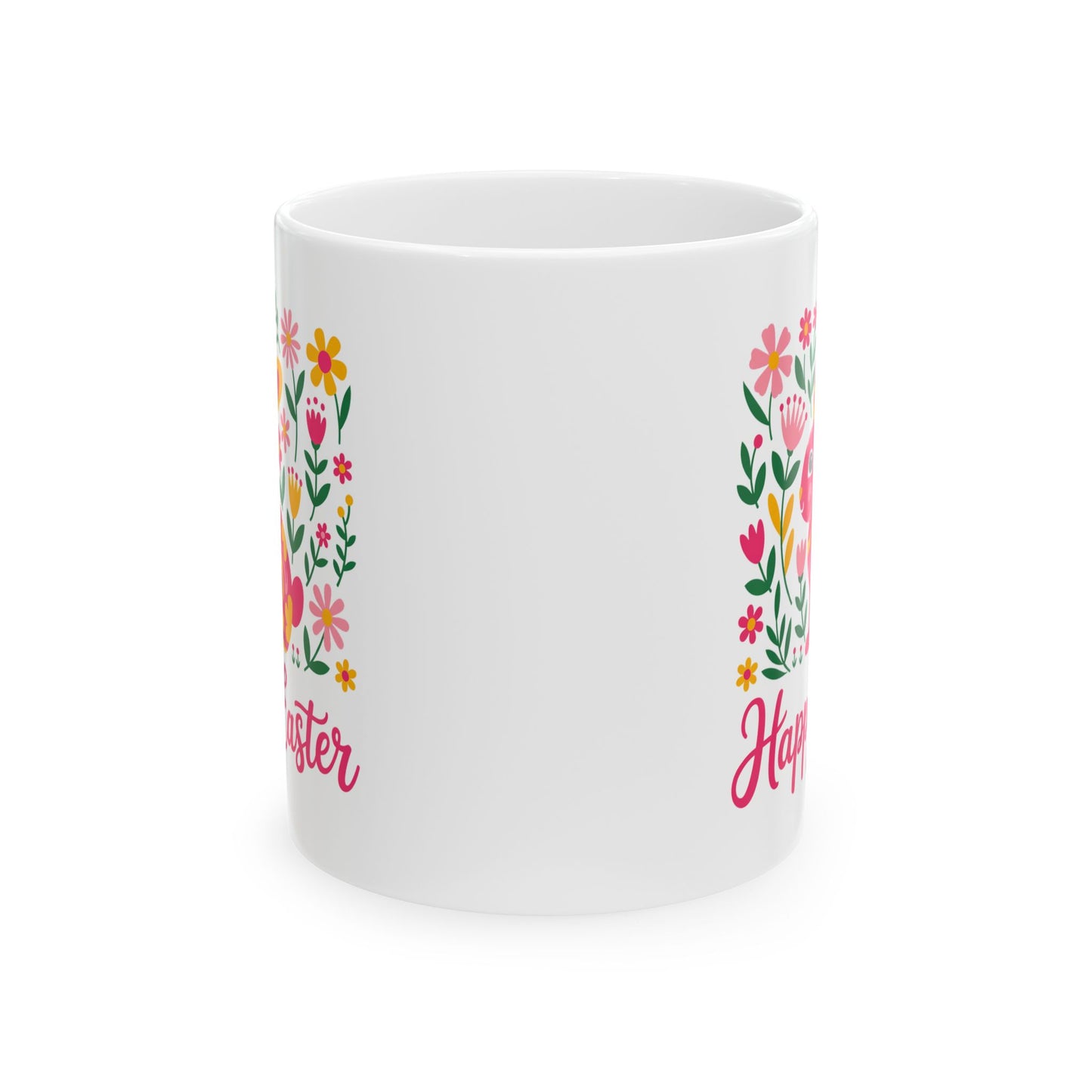 Easter Mug - Floral Bunny