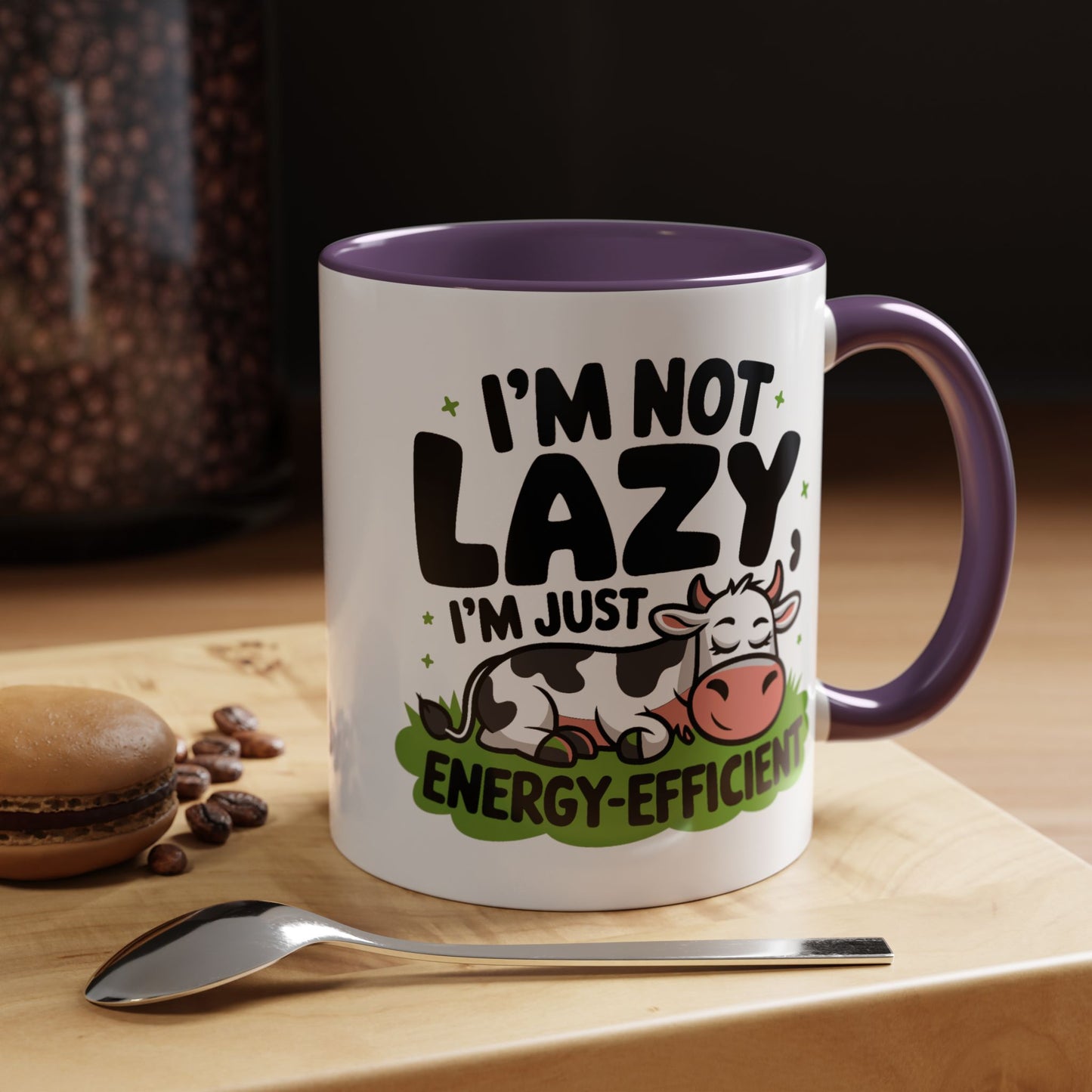 Humor Mug - I'm Not Lazy I'm Just Energy-Efficient