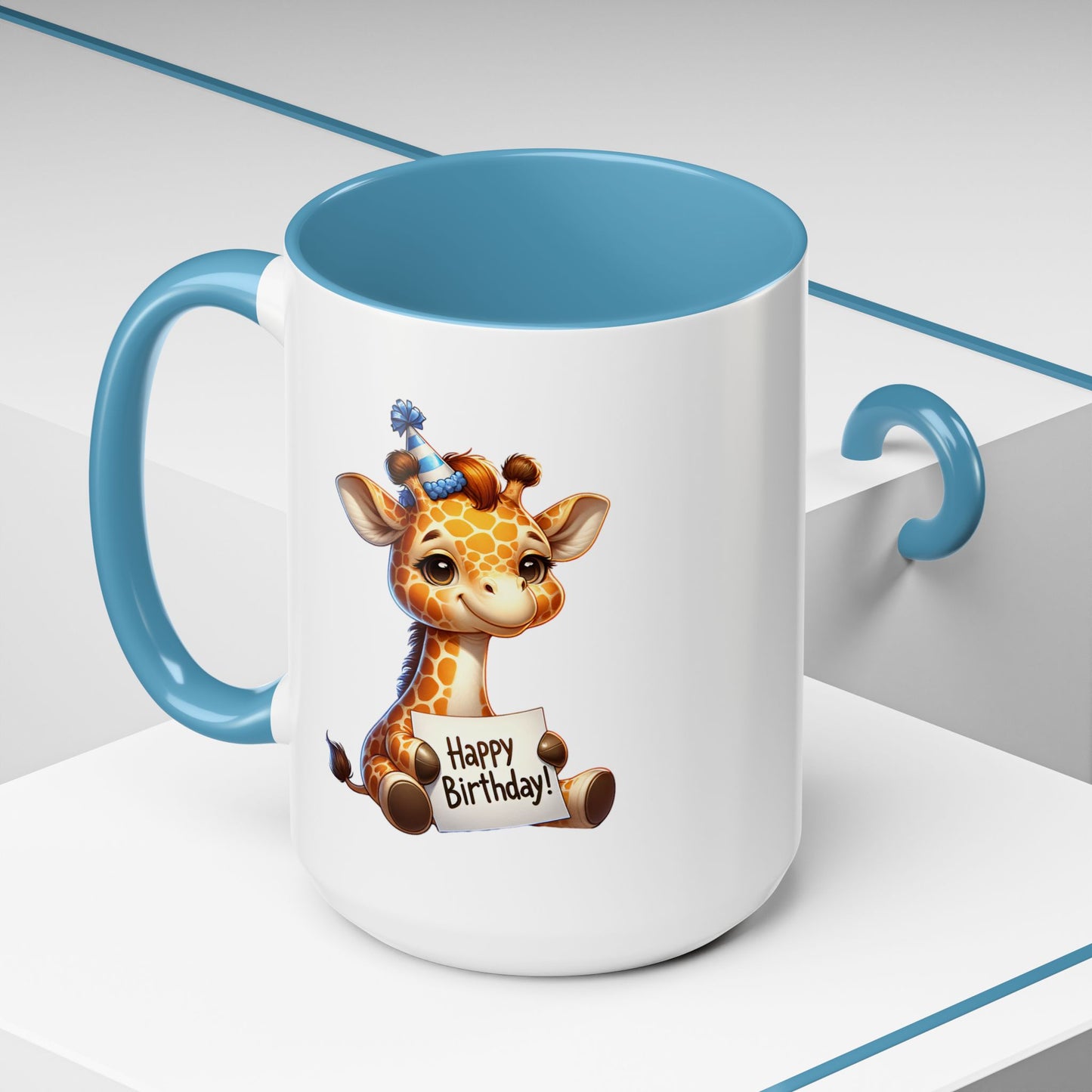 Birthday Mug - Giraffe Clipart
