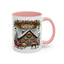 Christmas Mug - Reindeer Barn Sleigh Reindeer