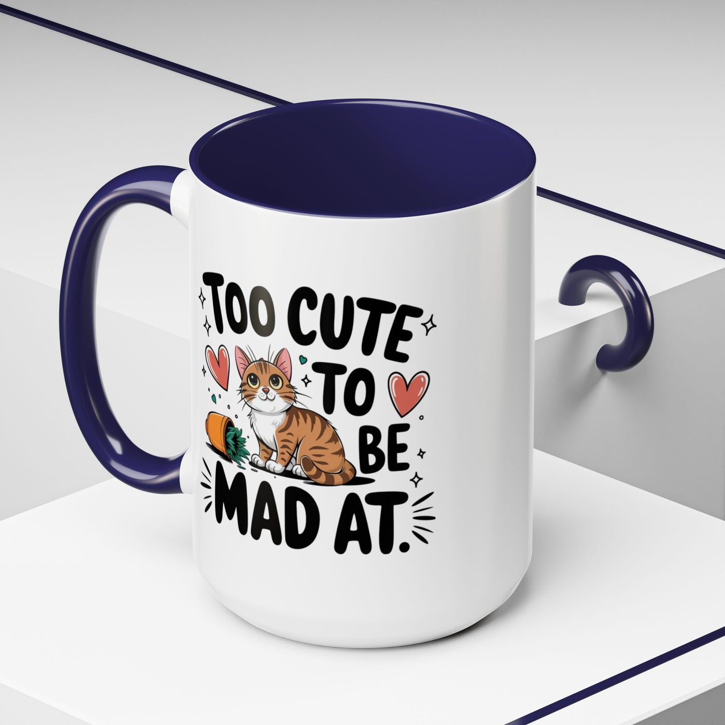 Animal Mug - Too Cute To Be Mad At