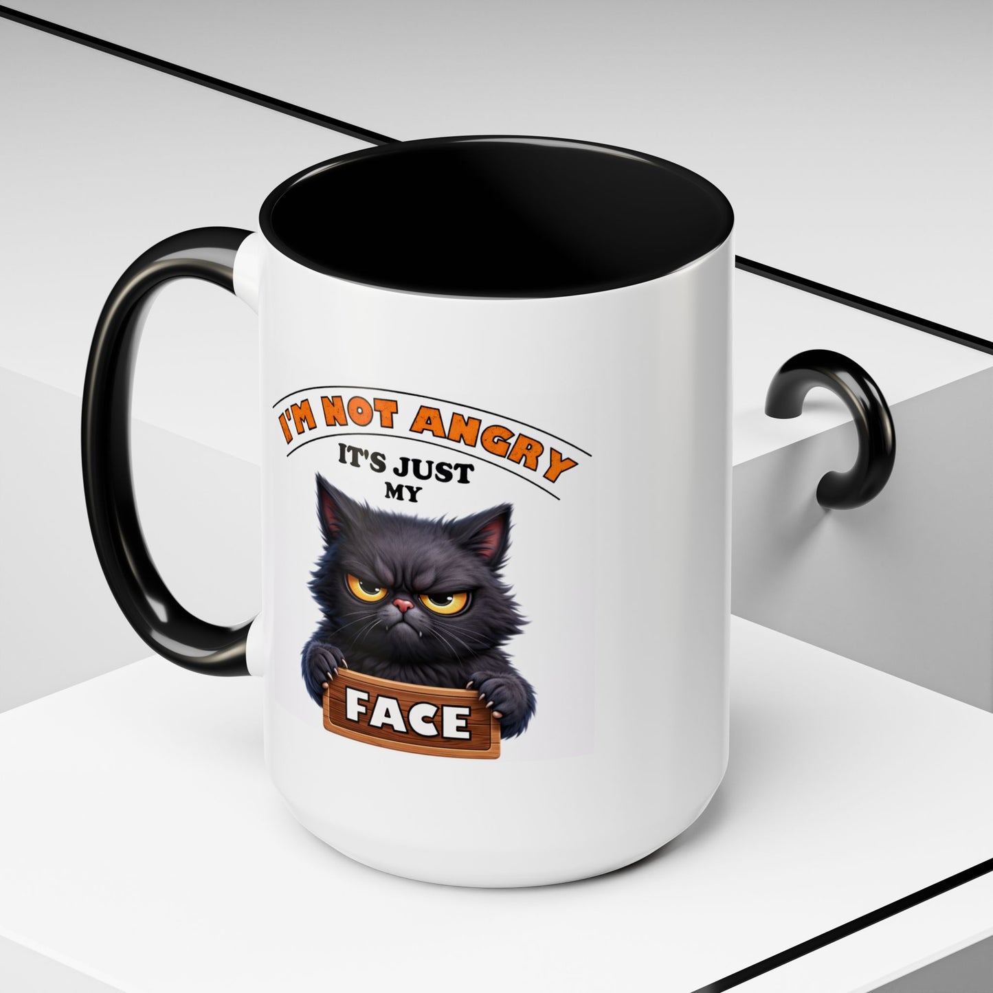Humor Mug - I'm Not Angry It's Just My Face
