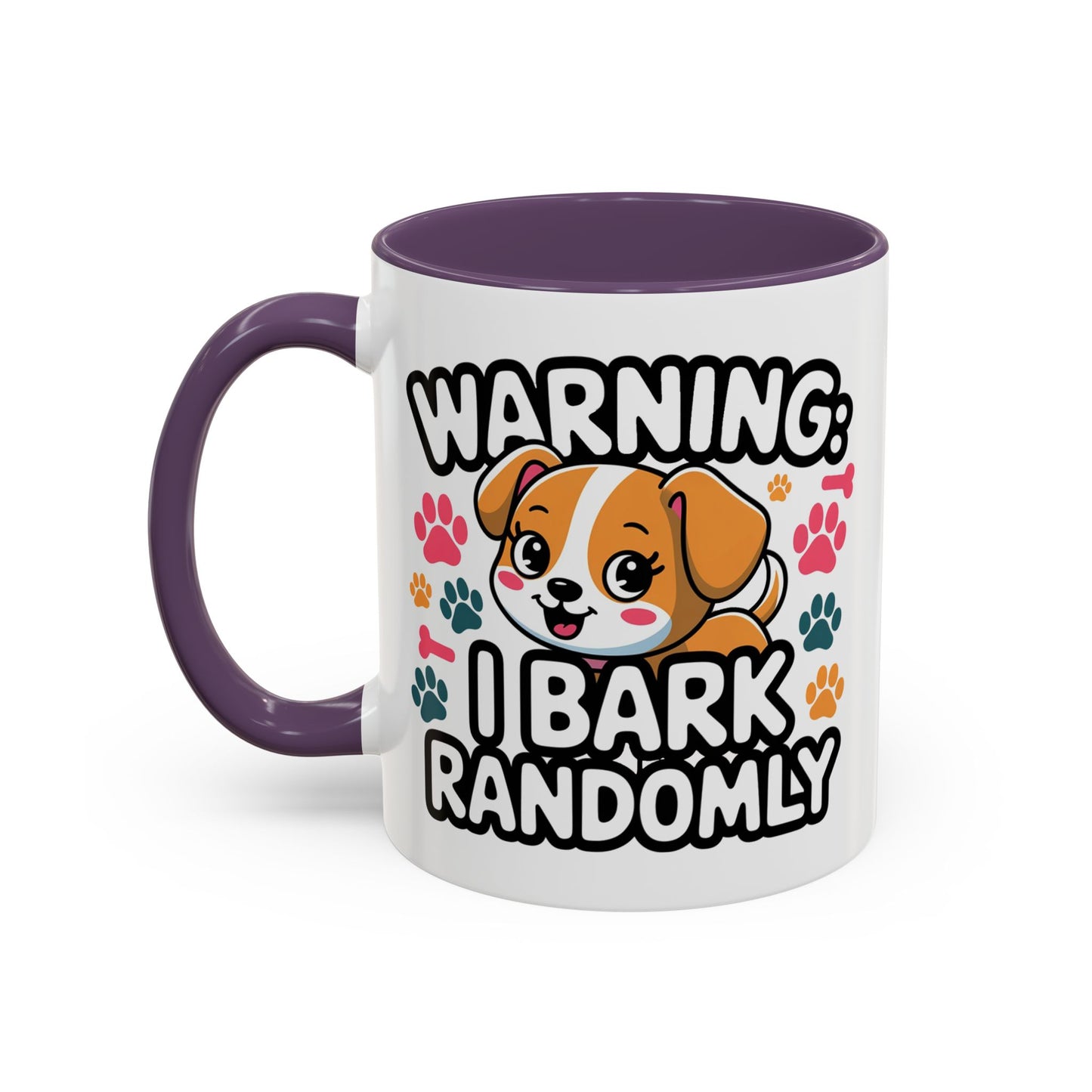 Animal Mug - Warning I Bark Randomly