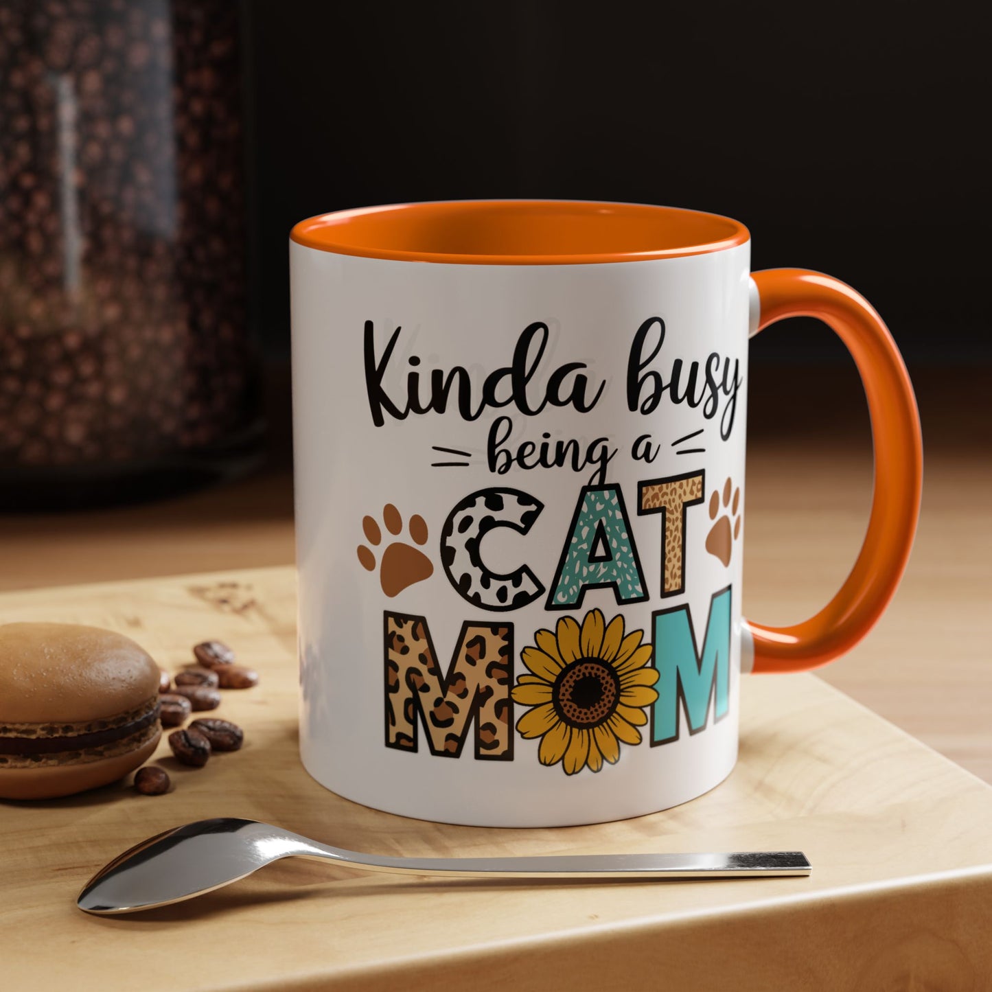 Animal Mug - Kinda Busy Being a Cat Mom