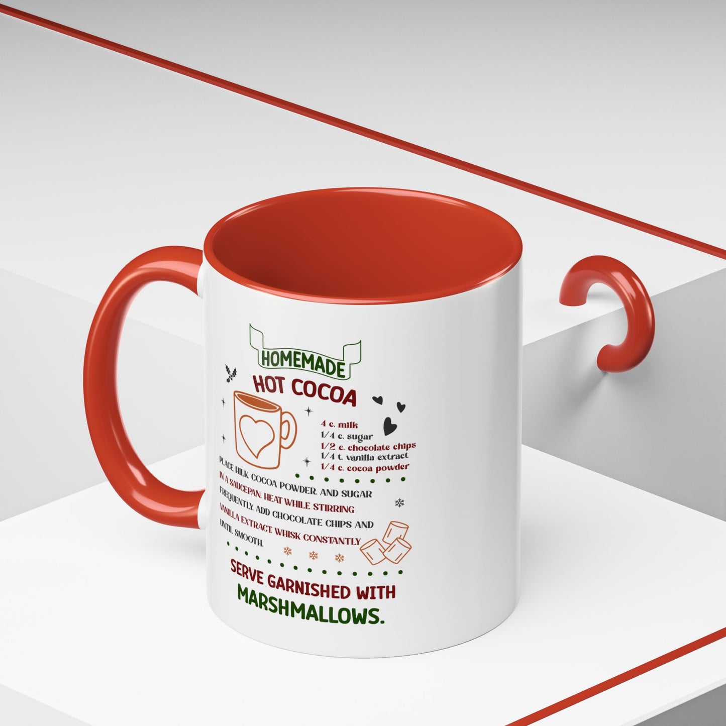 Christmas Mug - Homemade Hot Cocoa Recipe