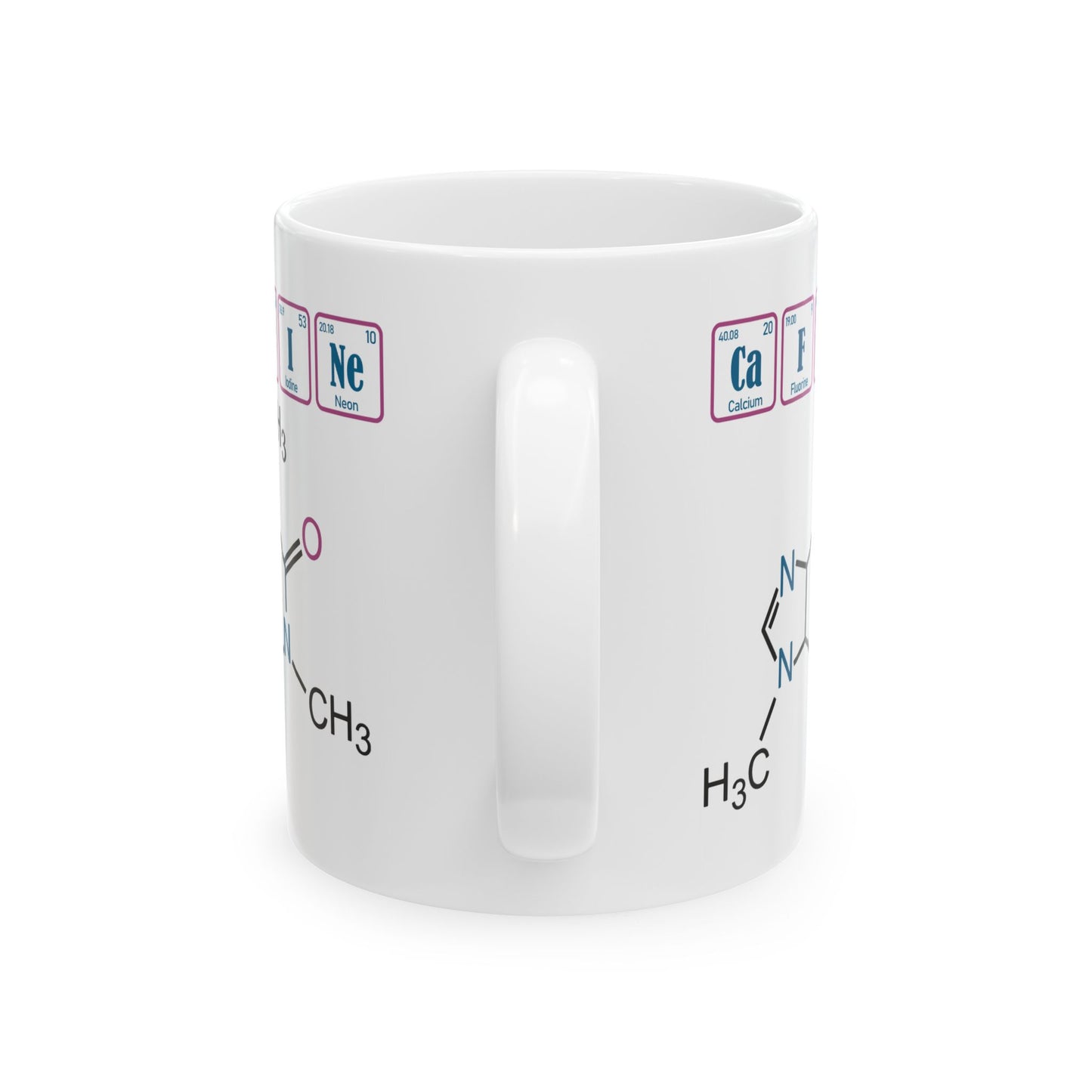 Humor Mug - Caffeine Molecule
