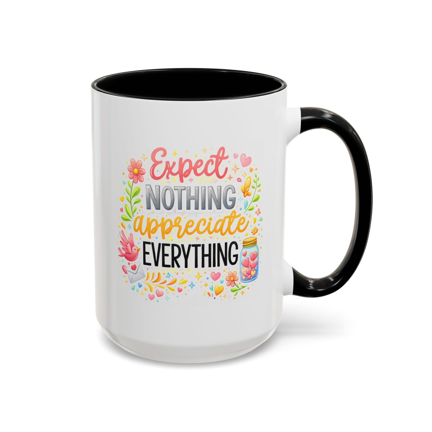 Wellness Mug - Expect Nothing Appreciate Everything