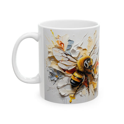 Artistic Mug - Bee Oil Painting