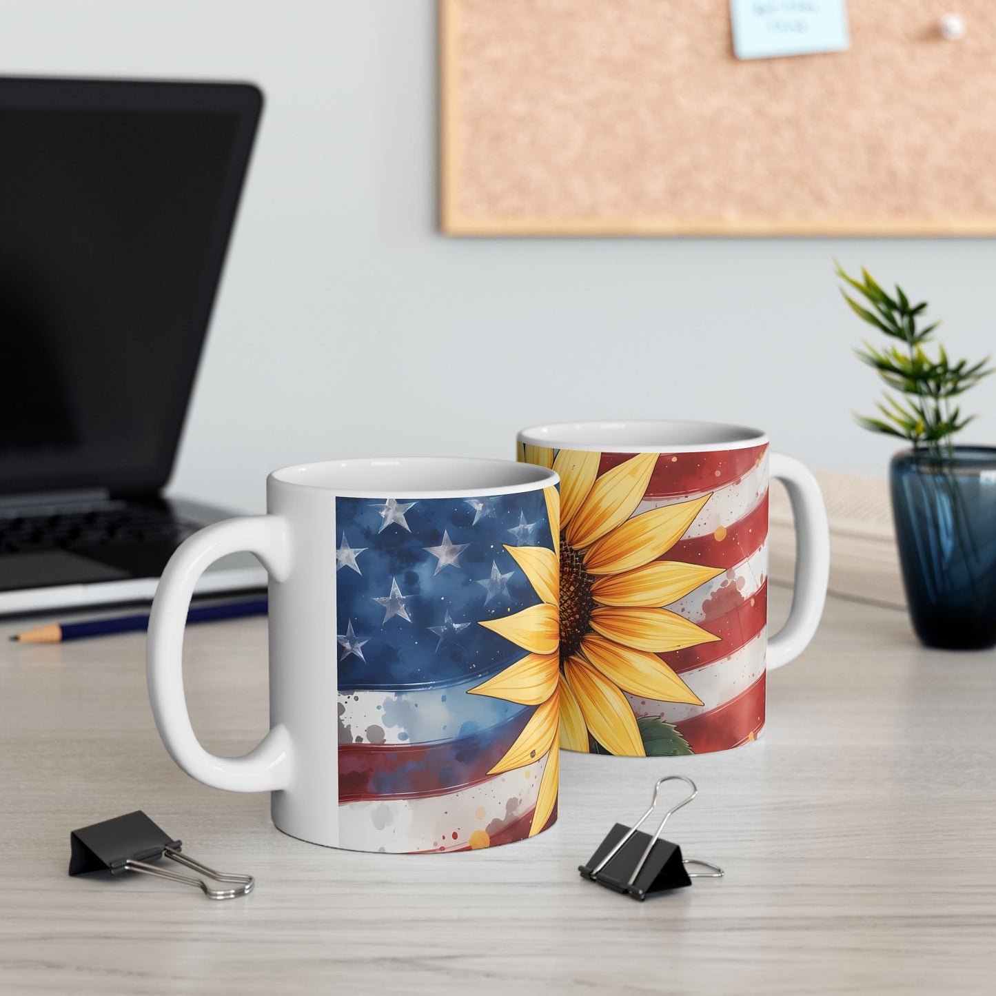Artistic Mug - American Sunflower