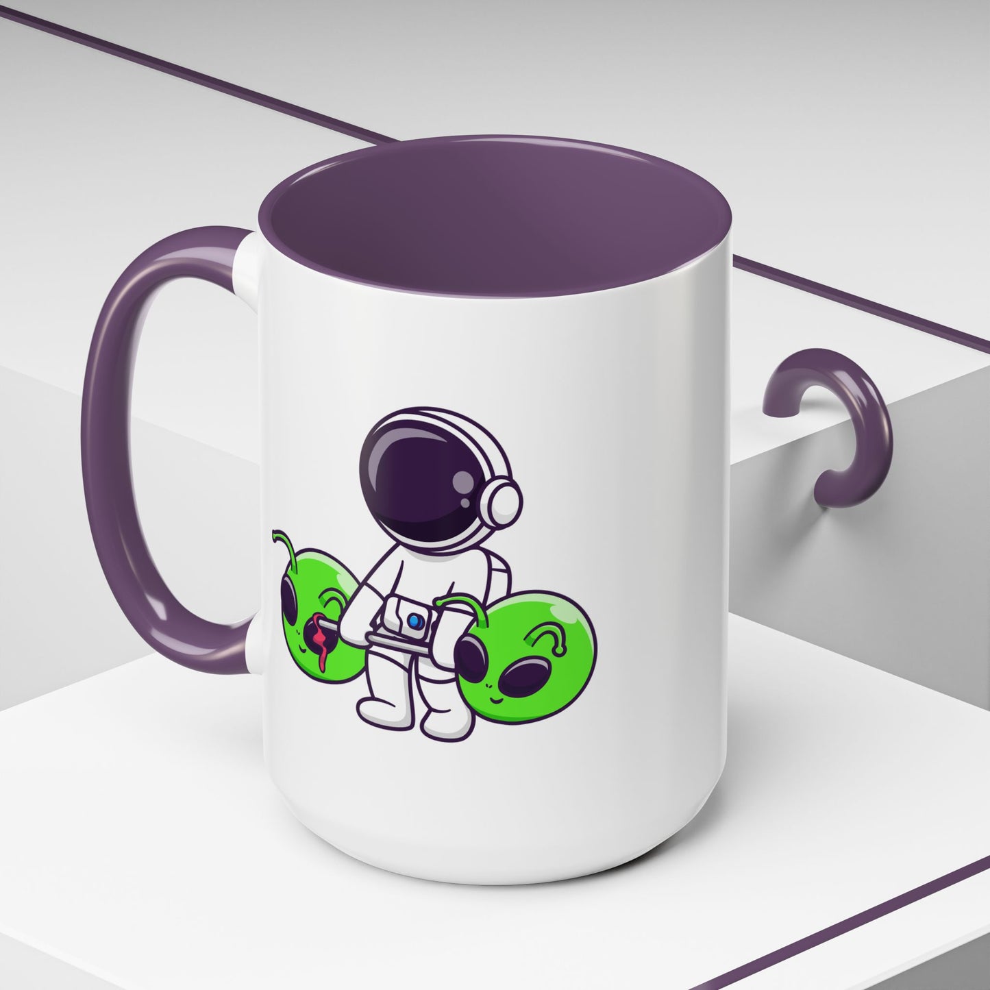 Alien Mug - Astronaut Lifting
