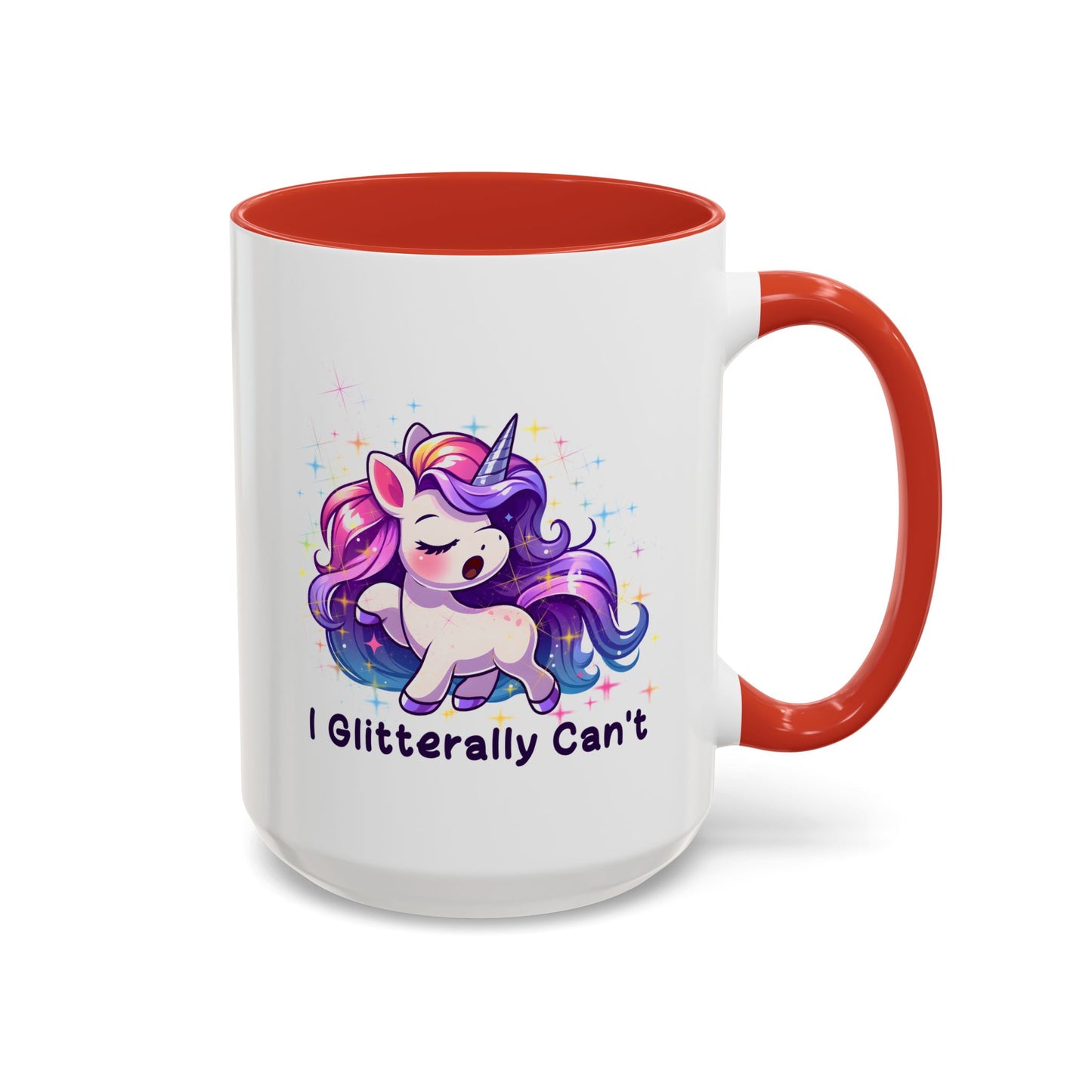 Humor Mug - I Glitterally Can't