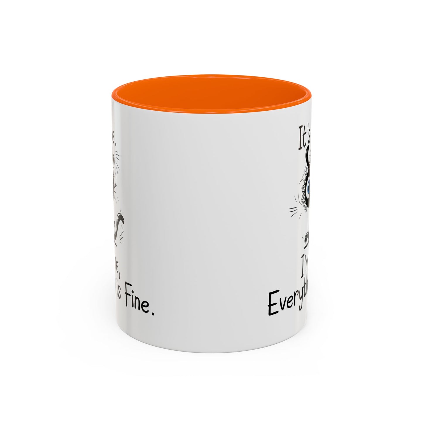 Animal Mug - It's Fine, It's Fine Everything Is Fine