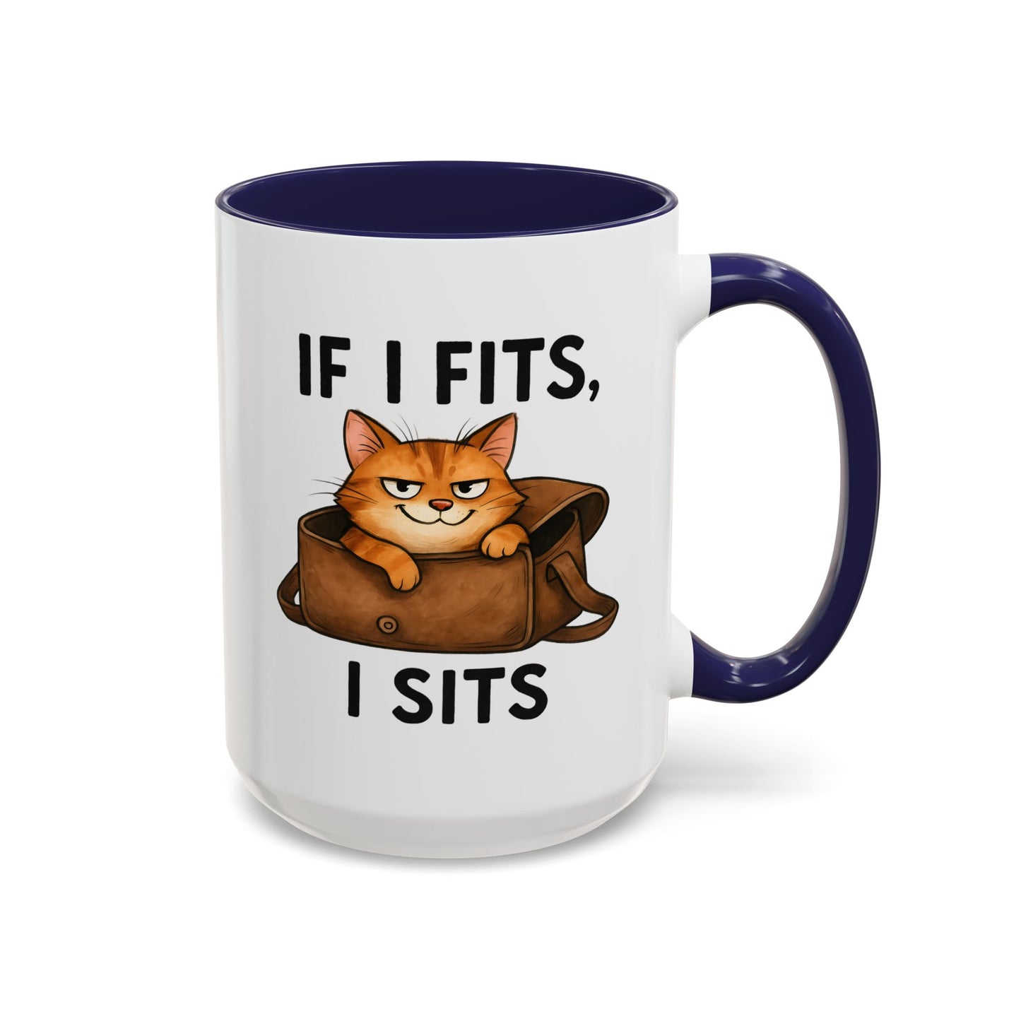 Animal Mug - If I Fits I Sits