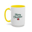 Christmas Mug - Merry Christmas Green Text