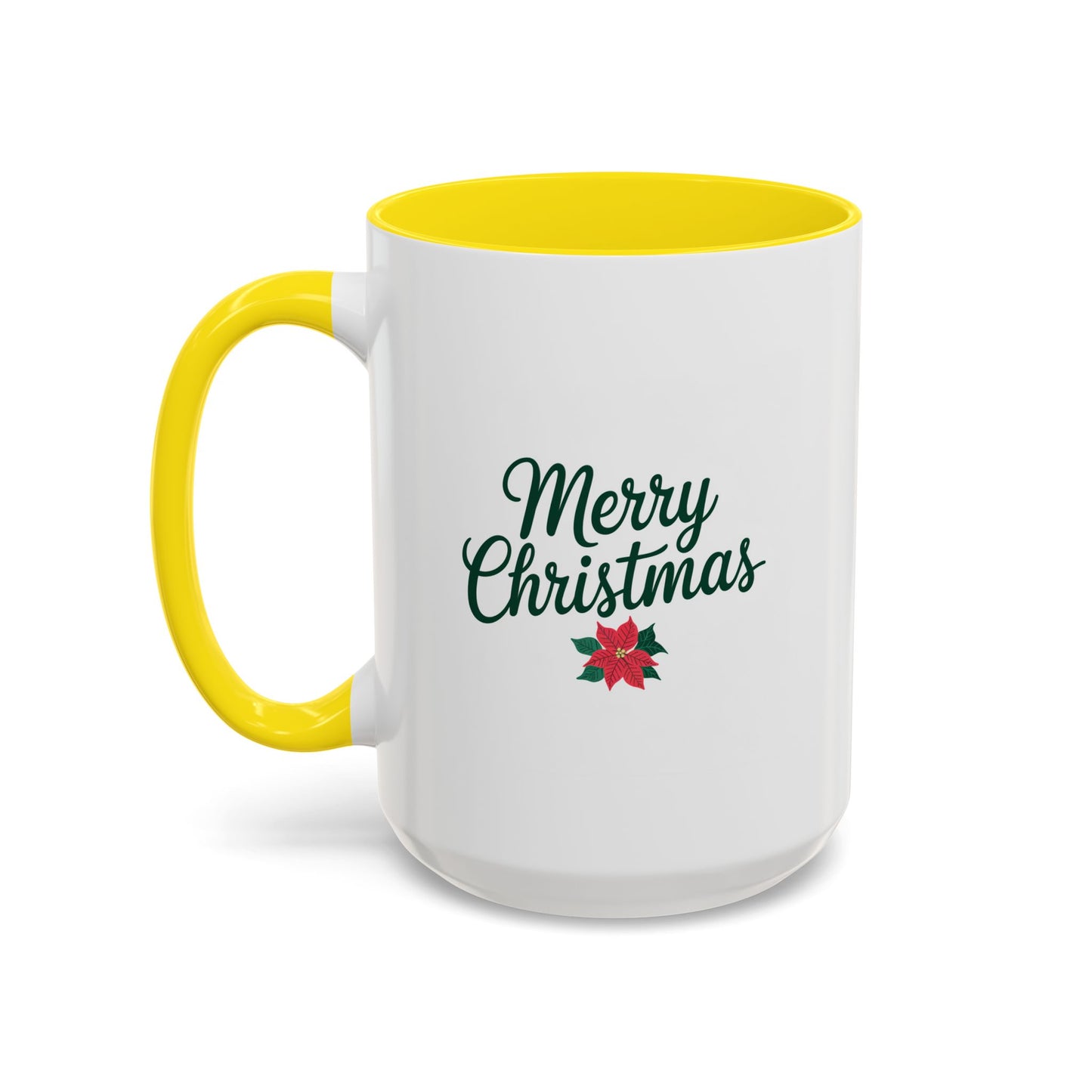 Christmas Mug - Merry Christmas Green Text