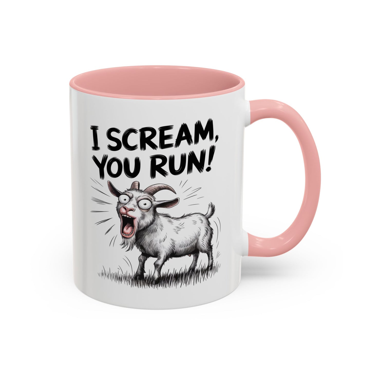 Humor Mug - I Scream, You Run