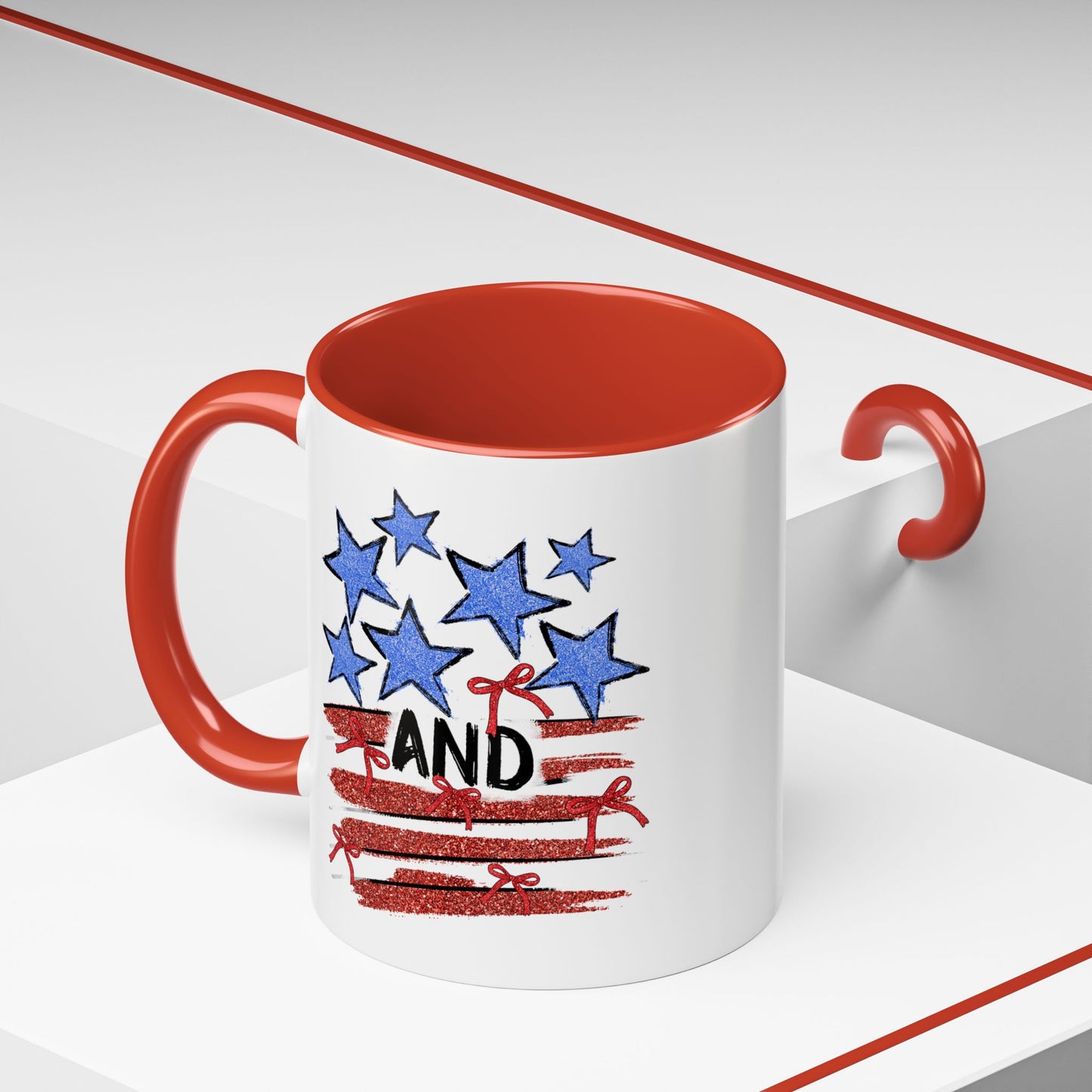 4th of July Mug - Stars & Stripes America