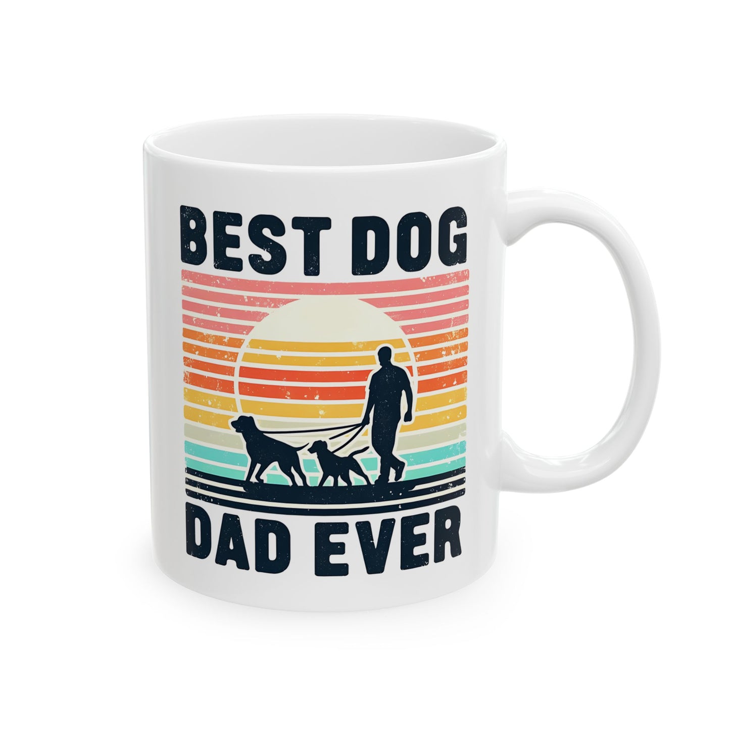 Animal Mug - Best Dog Dad Ever