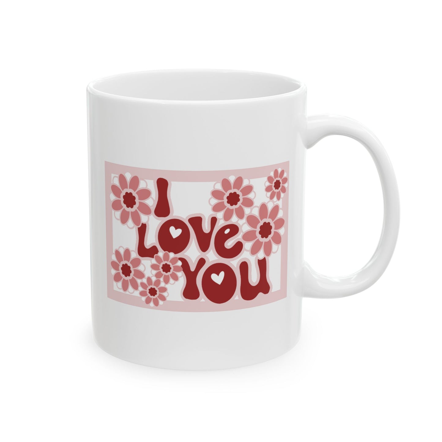 Valentine's Day Mug - I Love You Card