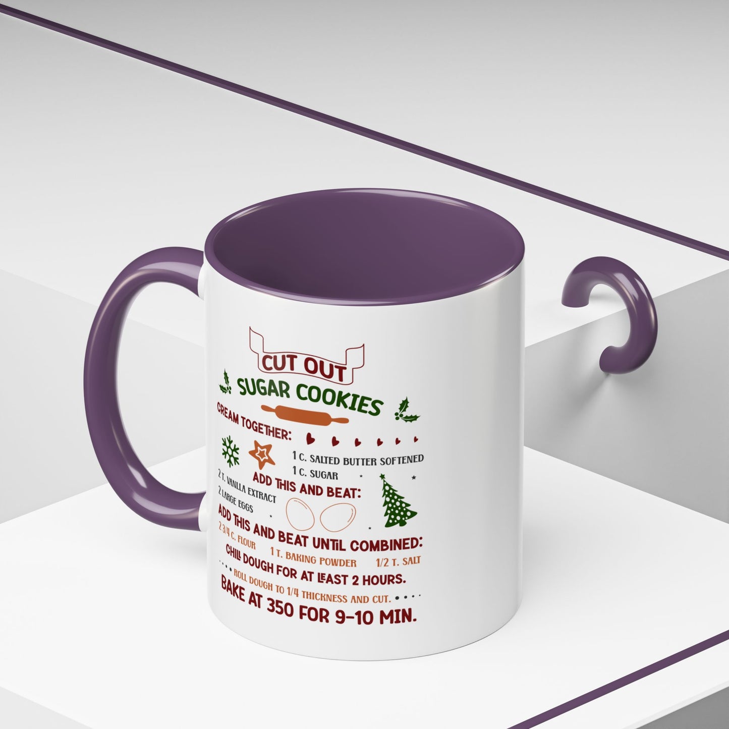 Christmas Mug - Cut Out Sugar Cookies Recipe