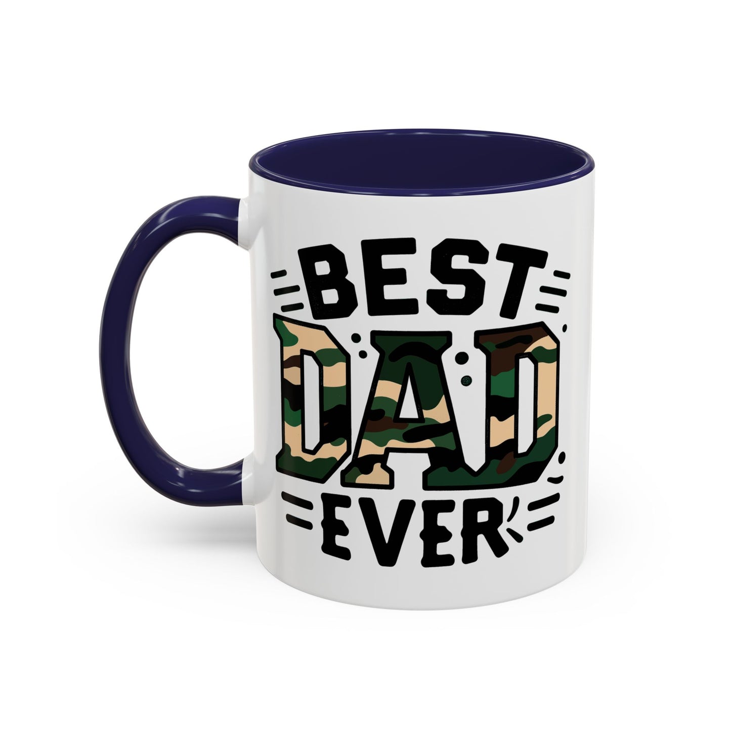 Father's Day Mug - Best Dad Ever Cammo