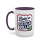 Humor Mug - Living on That Blue Collar Dollar