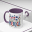 4th of July Mug - Floral America Patriotic