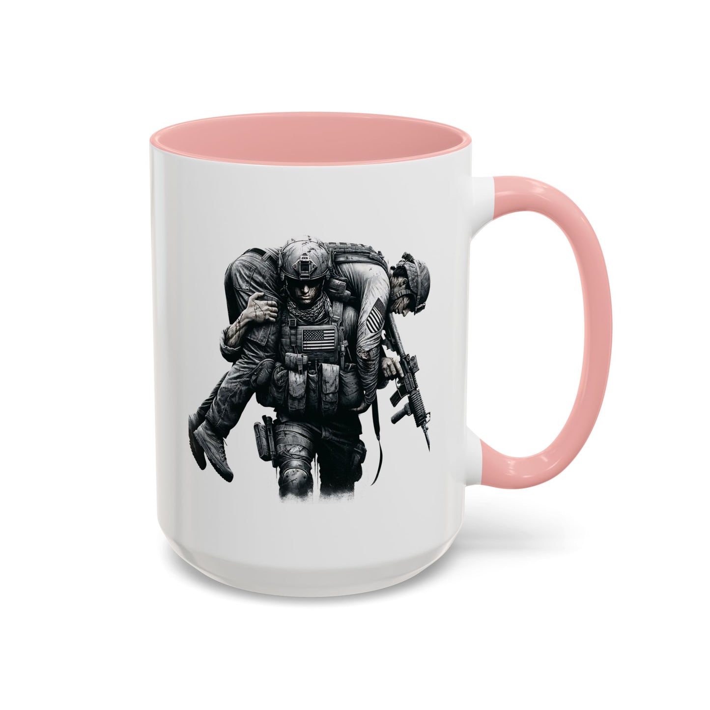 4th of July Mug - American Combat Soldiers