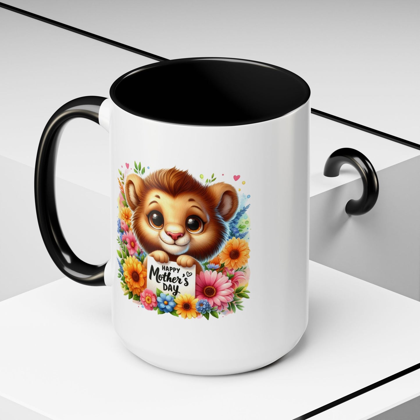 Mother's Day Mug - Happy Mother's Day Lion