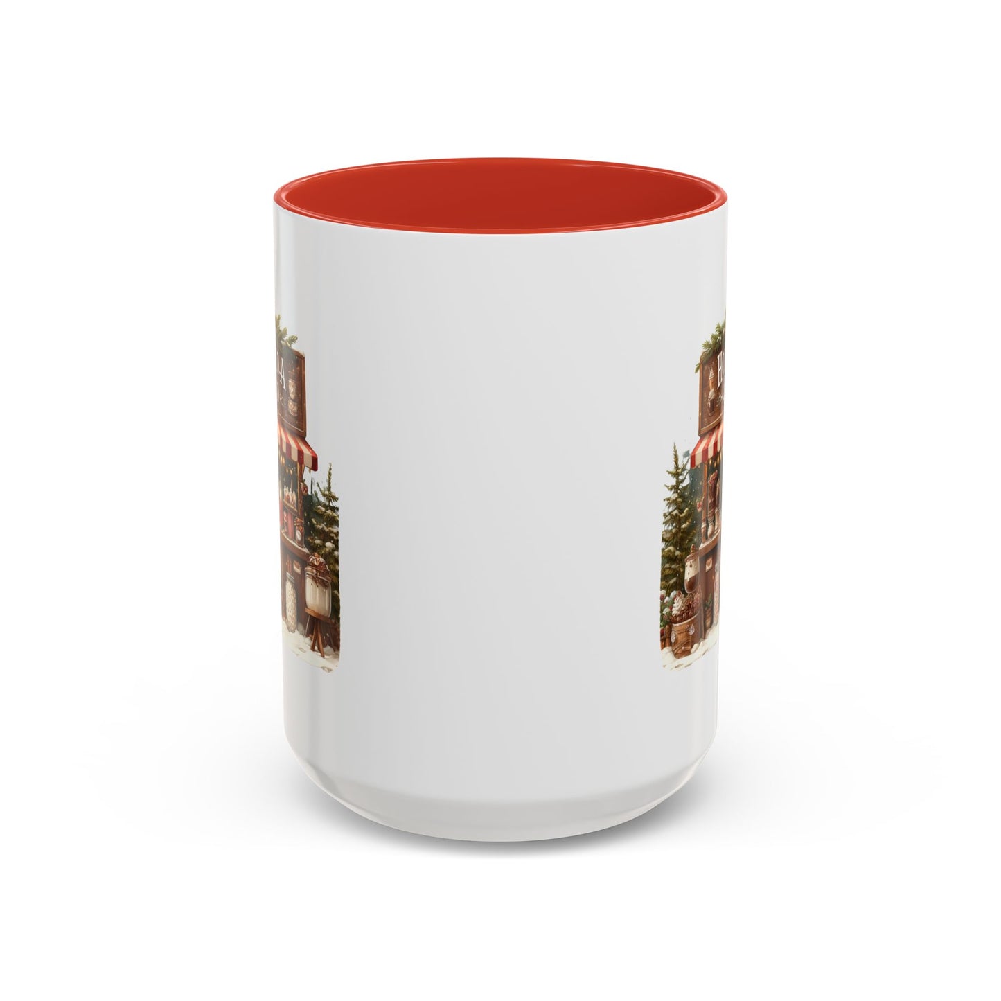 Christmas Mug - Hot Cocoa Stand White Text