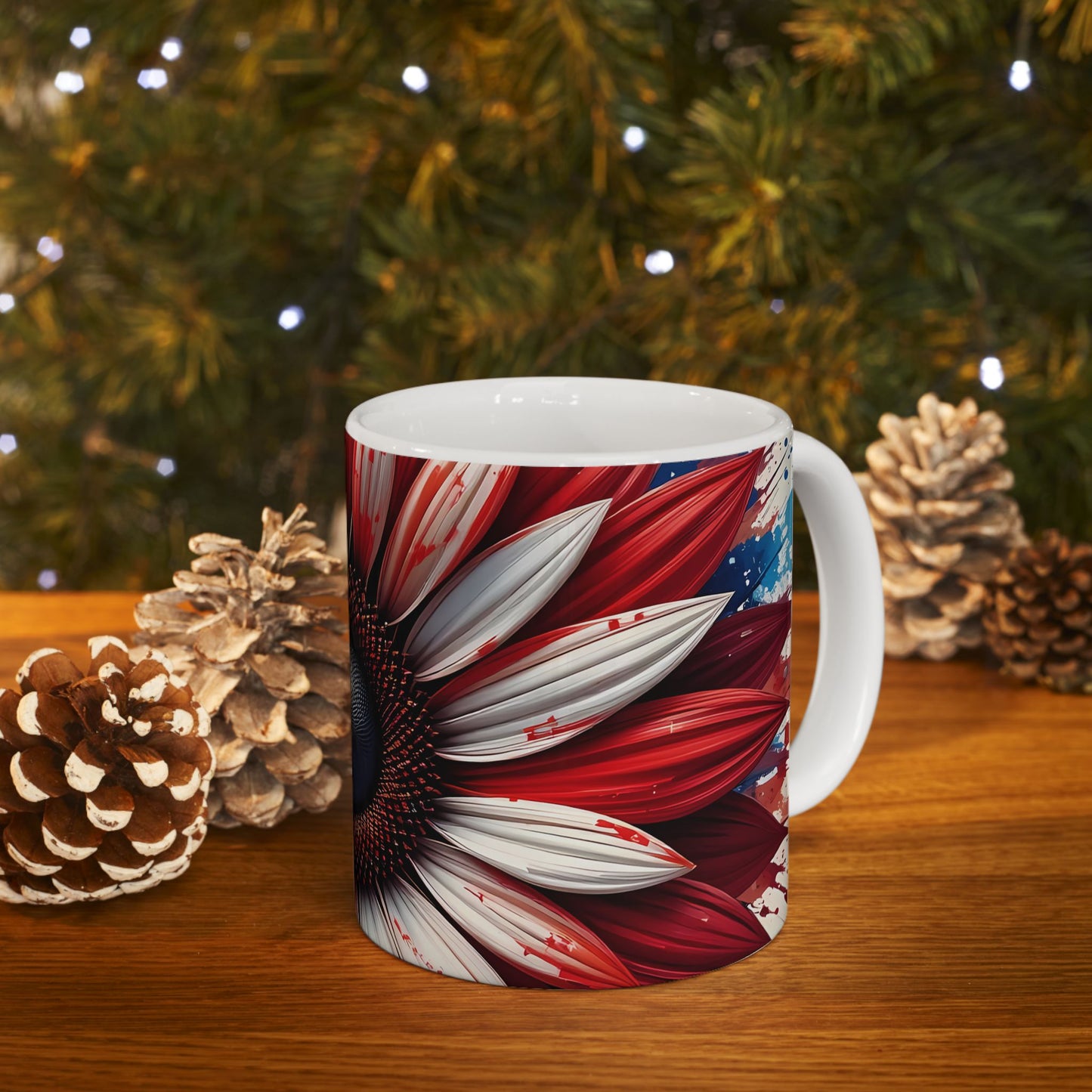 Artistic Mug - America Sunflower 2