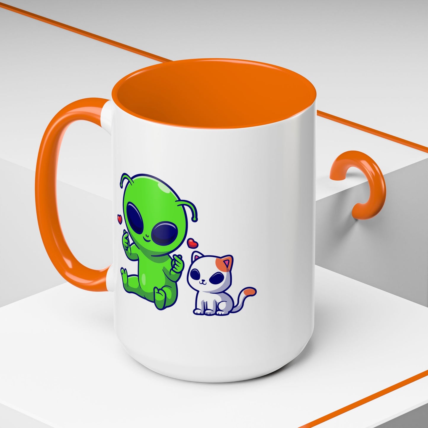 Alien Mug - Cute Alien Cat