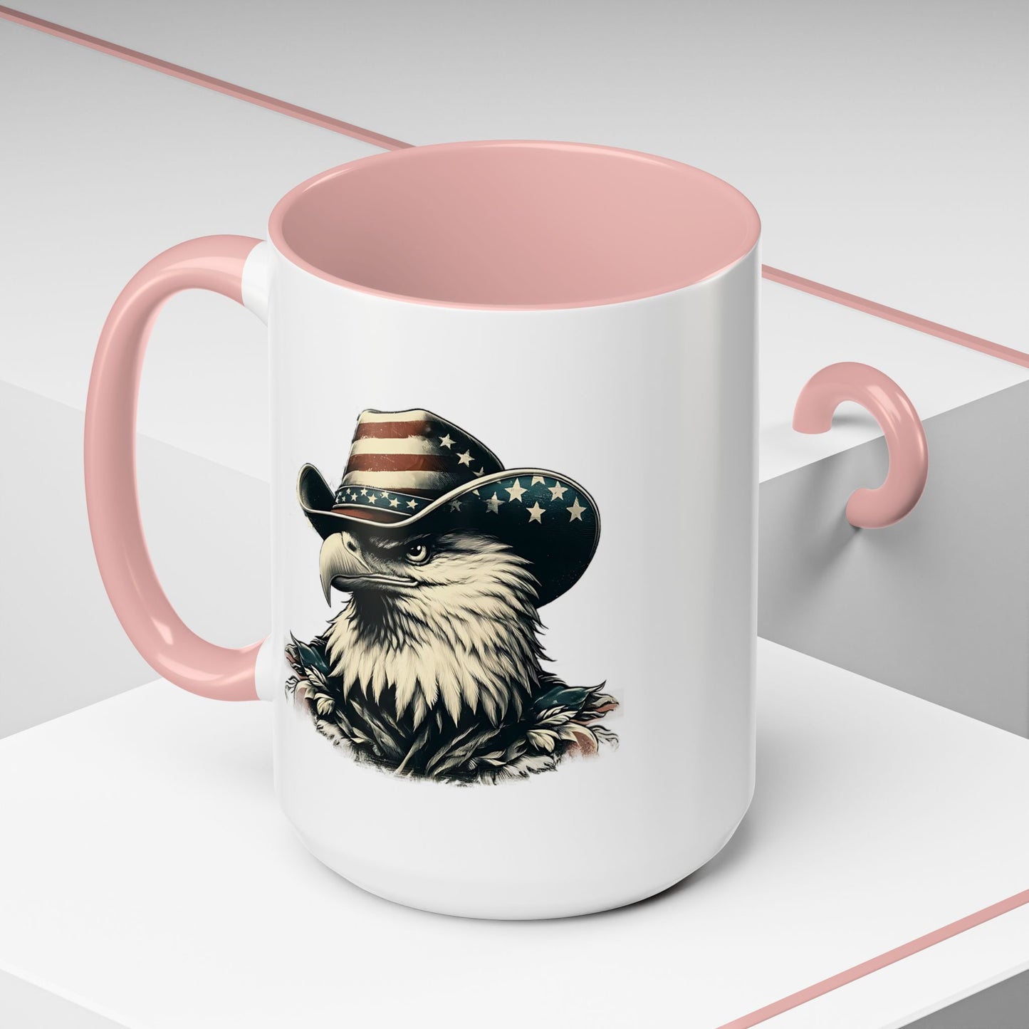 4th of July Mug - American Bald Eagle Flag 5