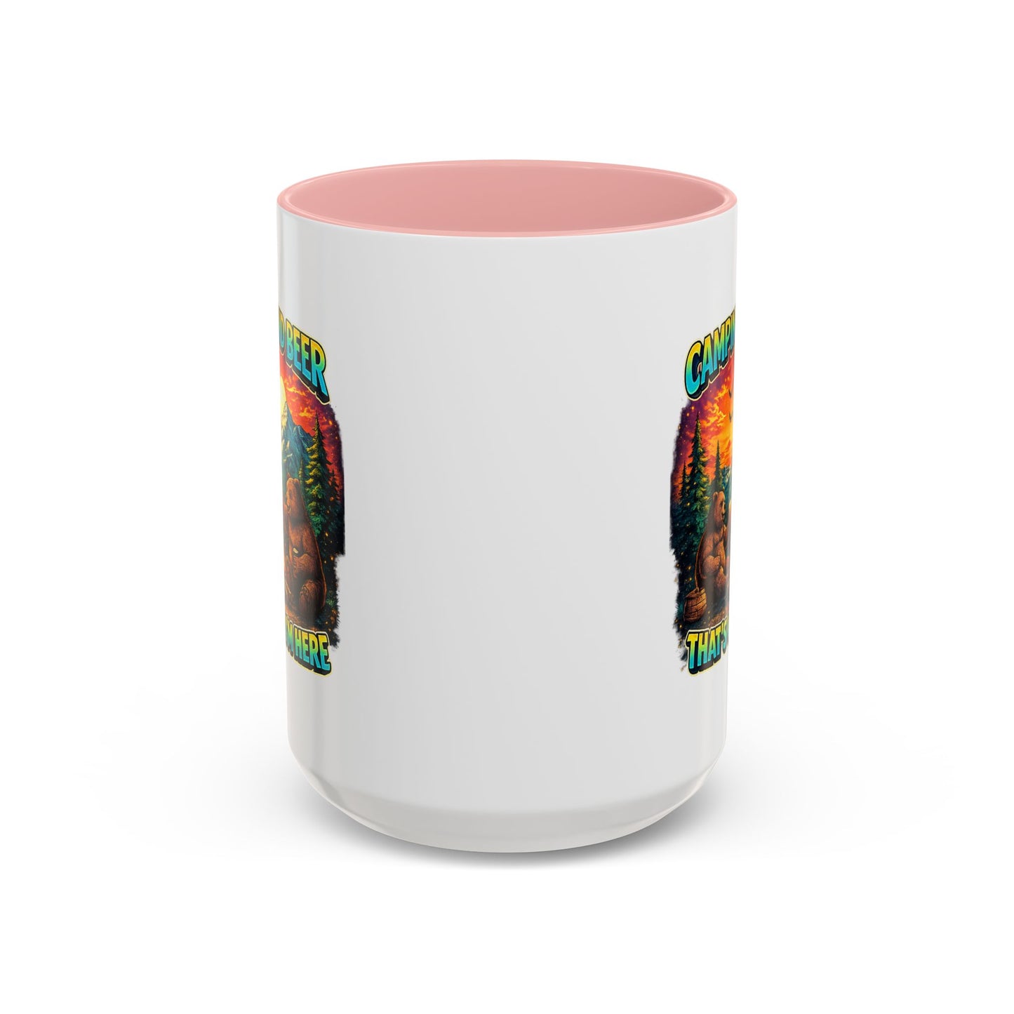 Humor Mug - Camping and Beer