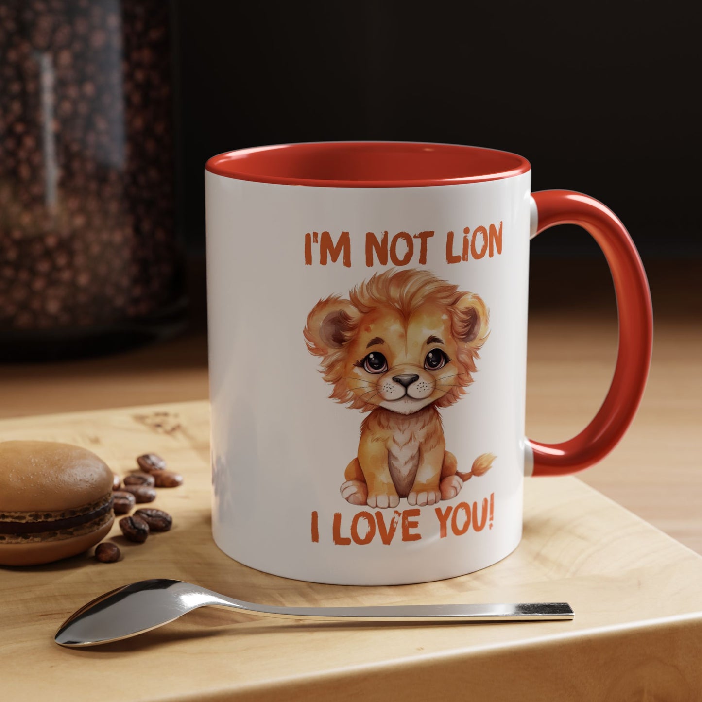Valentine's Day Mug - I'm Not Lion I Love You