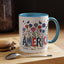 4th of July Mug - Floral America Patriotic