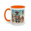 4th of July Mug - Just a Girl Who Loves America