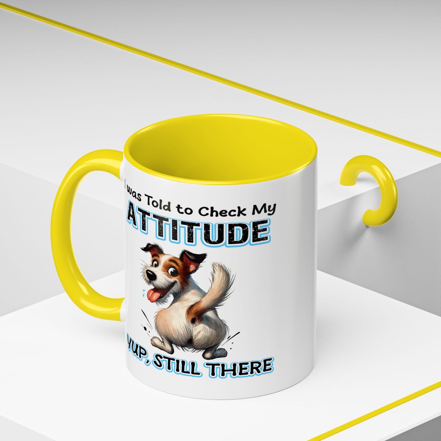 Animal Mug - I Was Told To Check My Attitude