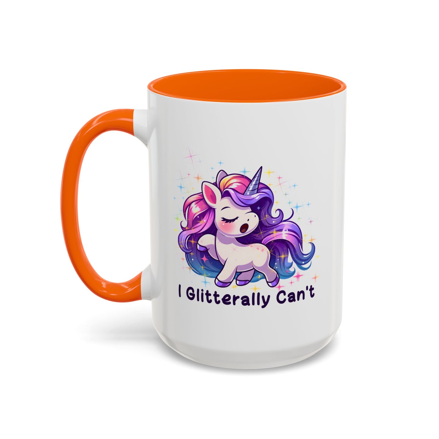 Humor Mug - I Glitterally Can't